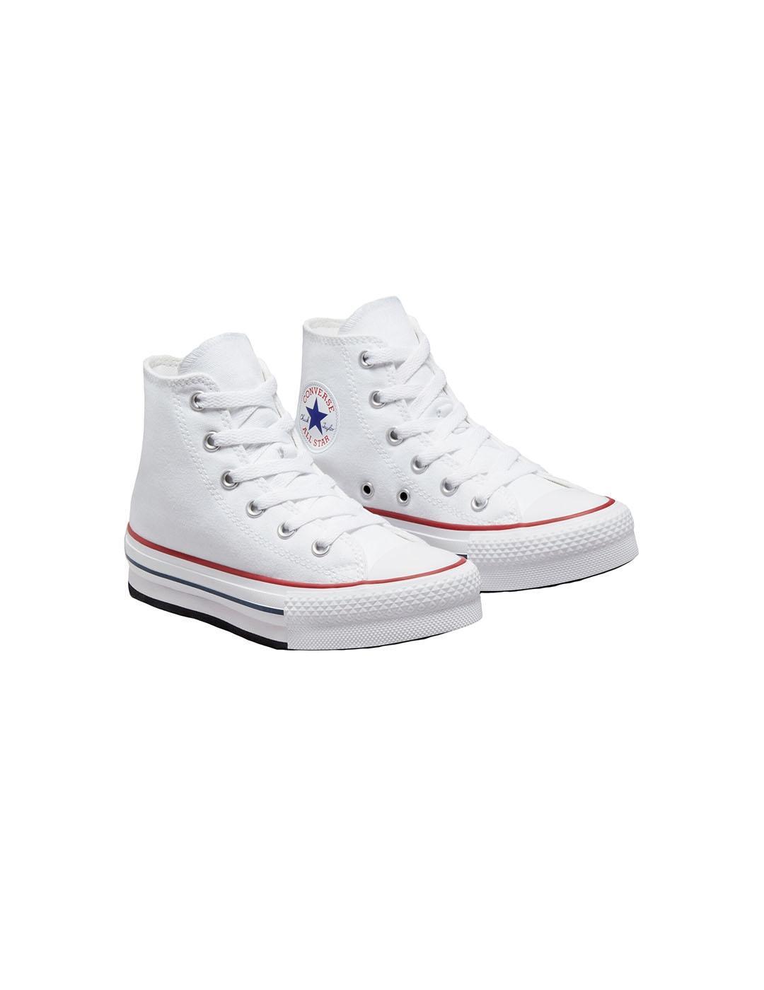 Zapatilla para Niña Converse All star lift platform Blanco 5/6