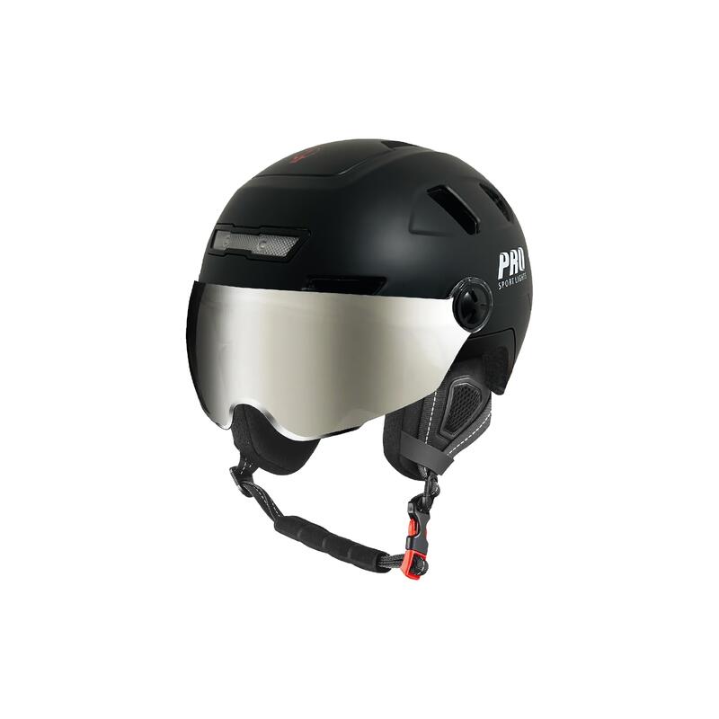 Casca ciclism Speed Pedelec adulți, 2 viziere, LED - NTA 8776