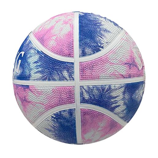 Balón de Baloncesto Spalding Tie Dye Pink/Blue Sz6 2/3