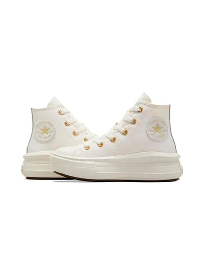 Zapatillas para Niña Converse Move  Beige 6/7