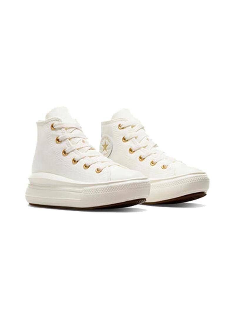 Zapatillas para Niña Converse Move  Beige 5/7