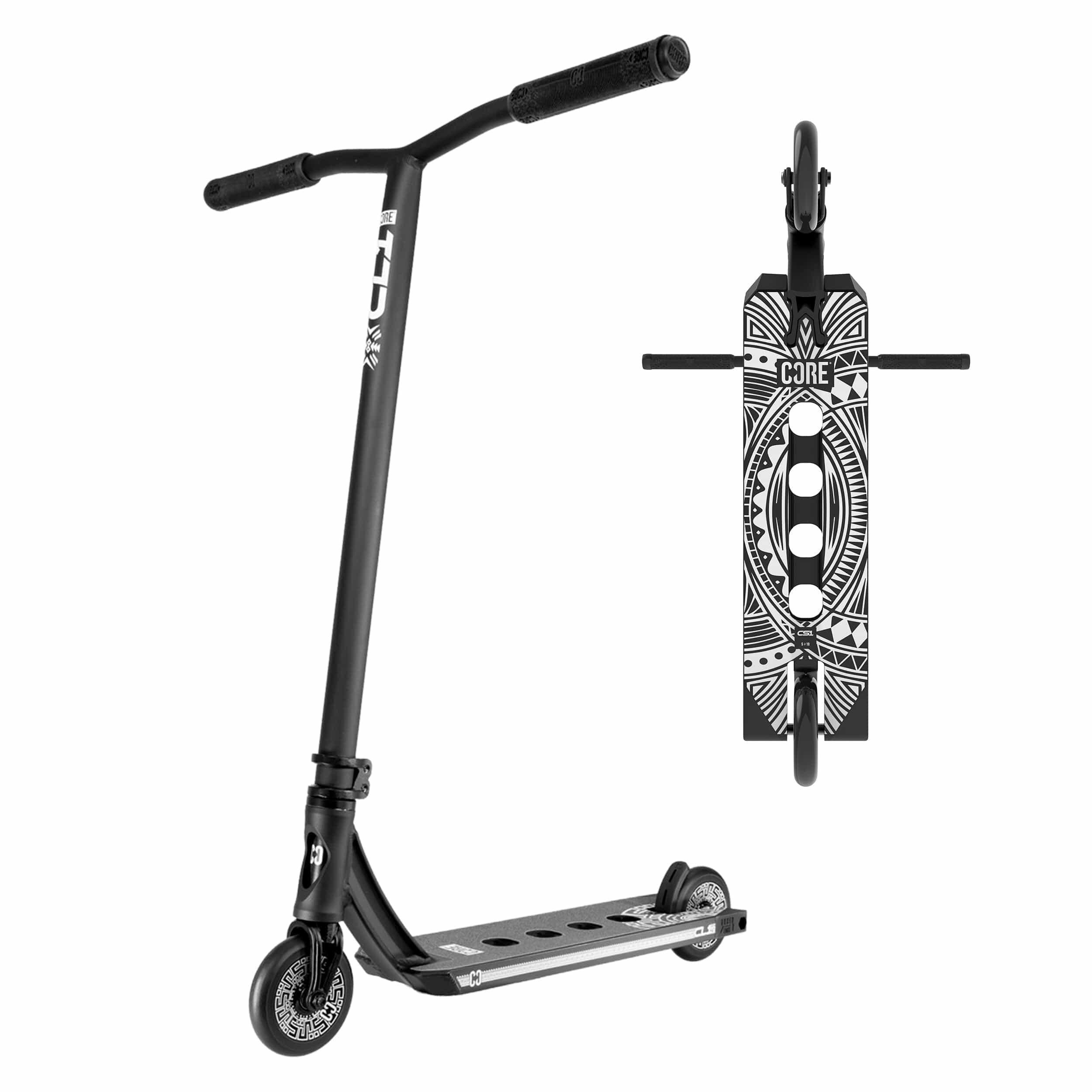 CORE CL1 Complete Stunt Scooter – Black 1/7