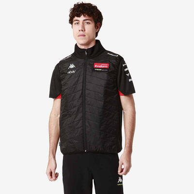 Smanicato da uomo in poliestere nero da moto