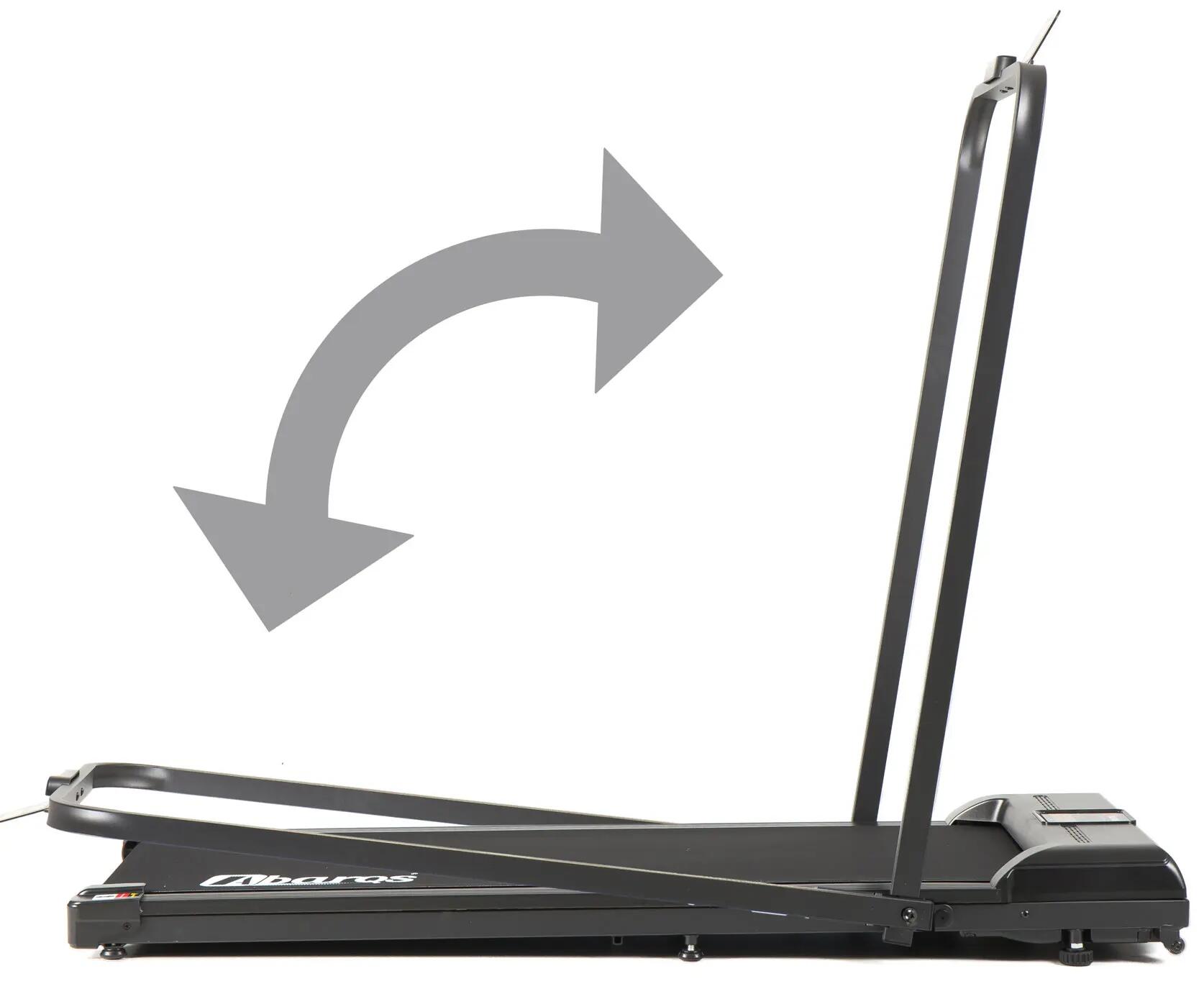 Bieżnia treningowa elektryczna walking pad AbarQs 38.40.S 3/6