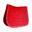 Tapis de selle PONY - Rouge - Velours - Saut d'obstacles