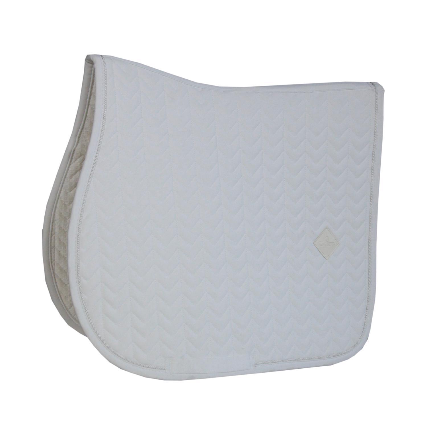 Kentucky Horsewear - Tapis Fishbone Jumping Blanc - Tapis De Selle - Blanc - Fs - Decathlon