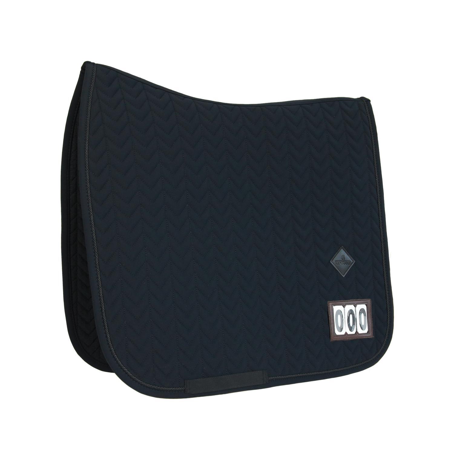 Kentucky Horsewear - Tapis Fishbone Compétition Dressage Noir - Tapis De Selle - Noir - Fs - Decathlon