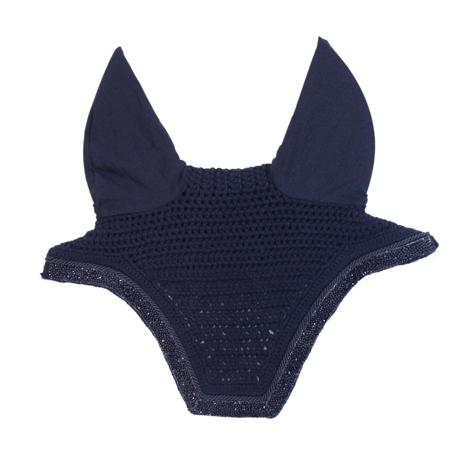 KENTUCKY HORSEWEAR Oornetje Wellington glitter stone donkerblauw