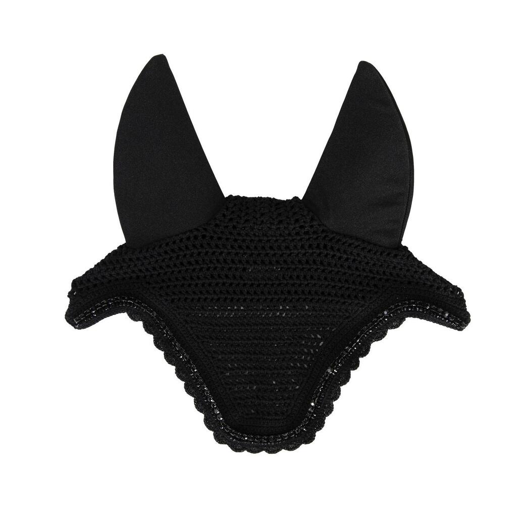 Fly veil Wellington stone & pearl soundless black