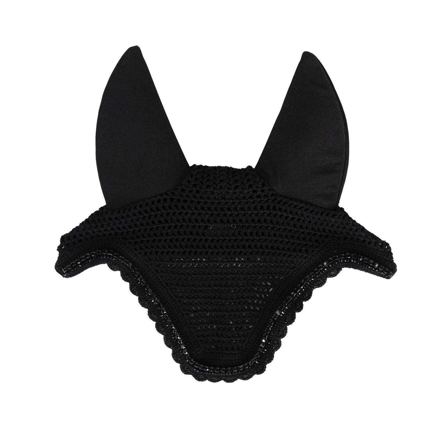 KENTUCKY HORSEWEAR Oornetje Wellington stone & pearl soundless zwart