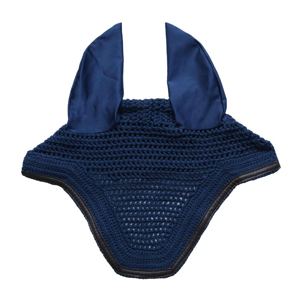 Fly veil Wellington leather dark navy