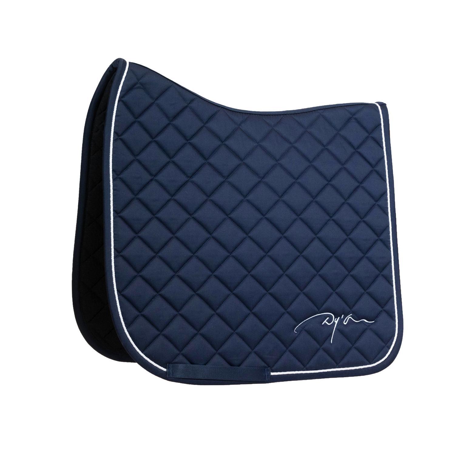 Dy'on - Tapis De Dressage Pour Cheval Classique Dy'on Diamond - Tapis De Selle - Bleu - Fs - Decathlon