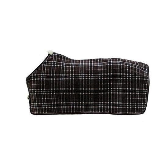 Fleece Deken - Geruit Bruin - 145/195