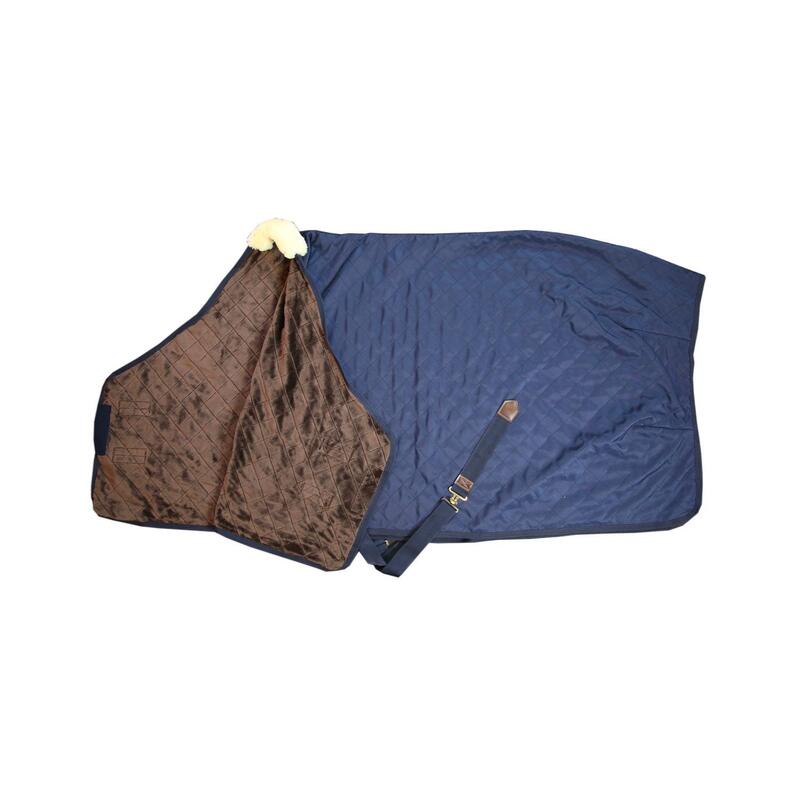 Couverture d’écurie - 600D - 155 cm / 6'9 - Laine vegan - Navy