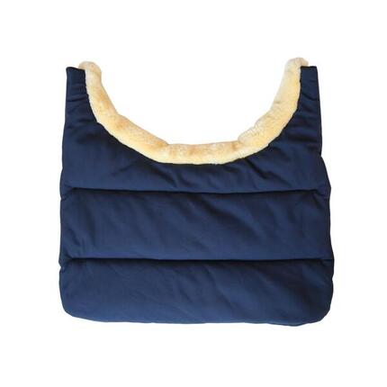 Kentucky - Paarden BIB Winter - Zwart - One Size - Borstbeschermer - Regendeken