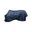 Couverture d’hiver - 1680D - 140 cm / 6'3 - Fourrure de lapin vegan - Navy