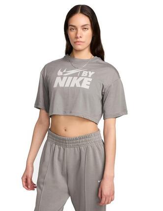 Camisetas para Mujer Nike Gris