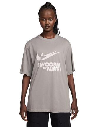 Camisetas para Mujer Nike Gris
