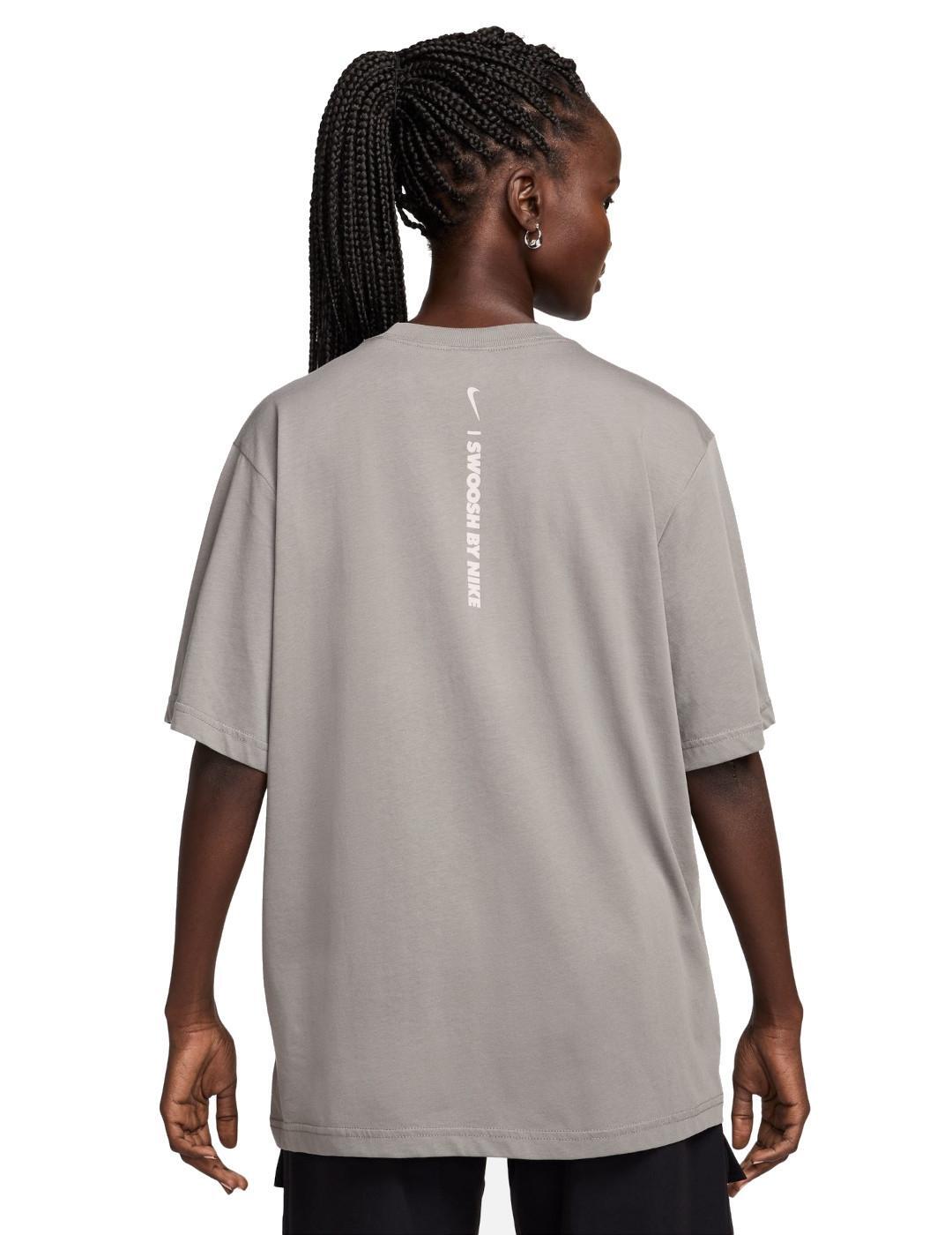 Camisetas para Mujer Nike  Gris 2/3