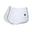 Tapis de selle FULL - Blanc/Argent - Saut d'obstacles