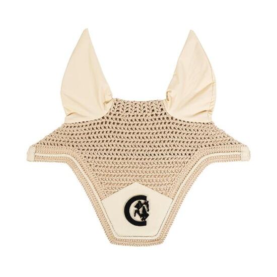 Bonnet anti-mouche Wellington 3D Logo beige Full