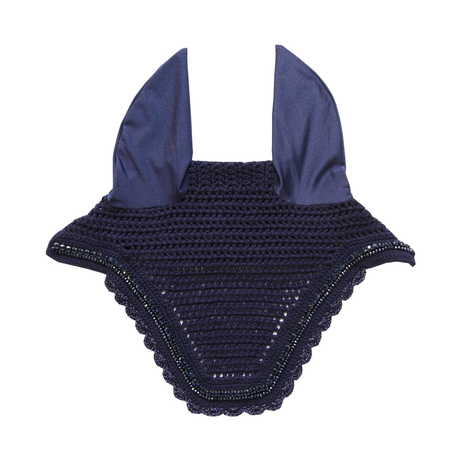 KENTUCKY HORSEWEAR Wellington Oornetje - Stone & Pearl - Donker Navy - Cob