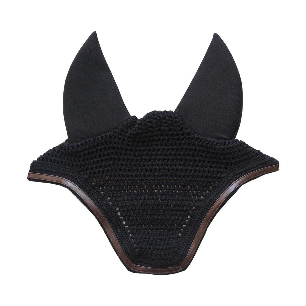 Fly veil Wellington leather soundless black