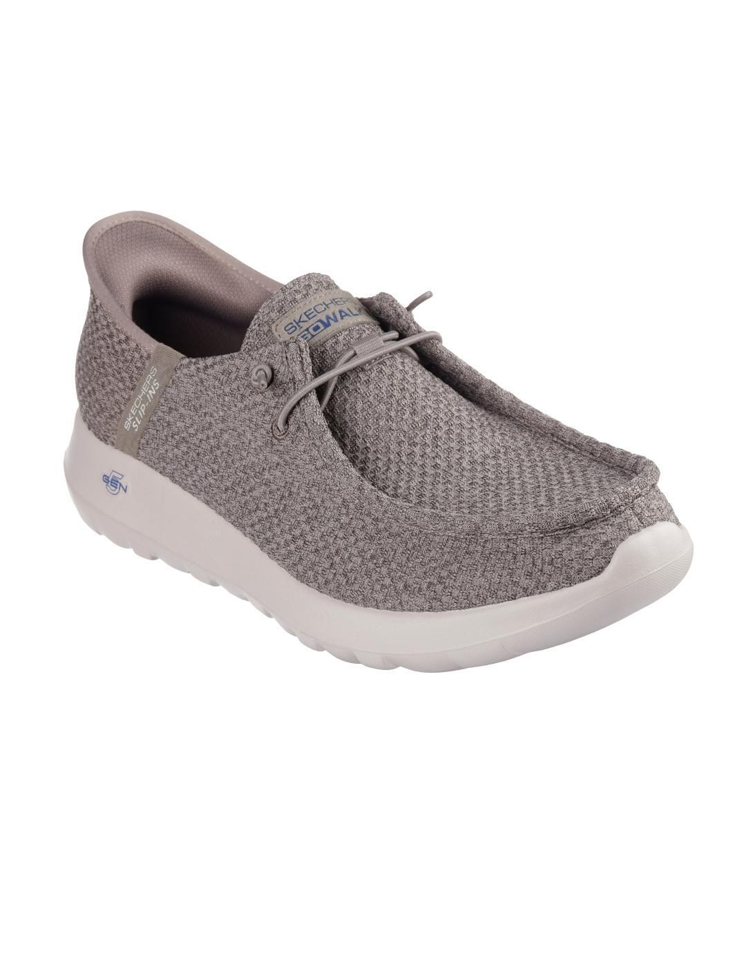 Zapatillas para Hombre Skechers Slip-ins go walk max Beige 3/5