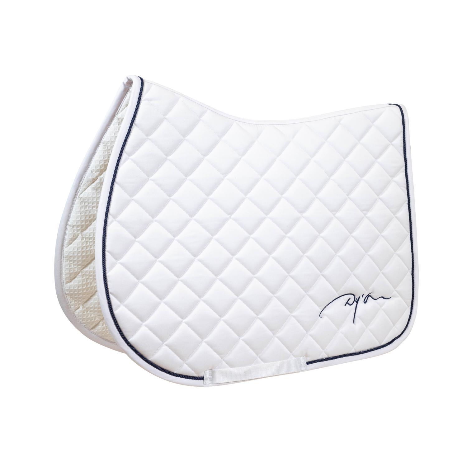 Kentucky Horsewear - Het Zadeldoek Diamond Wit Full - Tapis De Selle - Blanc - Fs - Decathlon