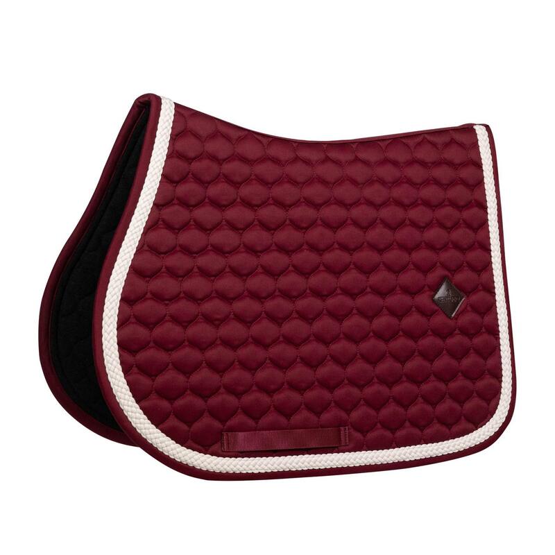 Kentucky Zadeldek Plaited Cord Rood -