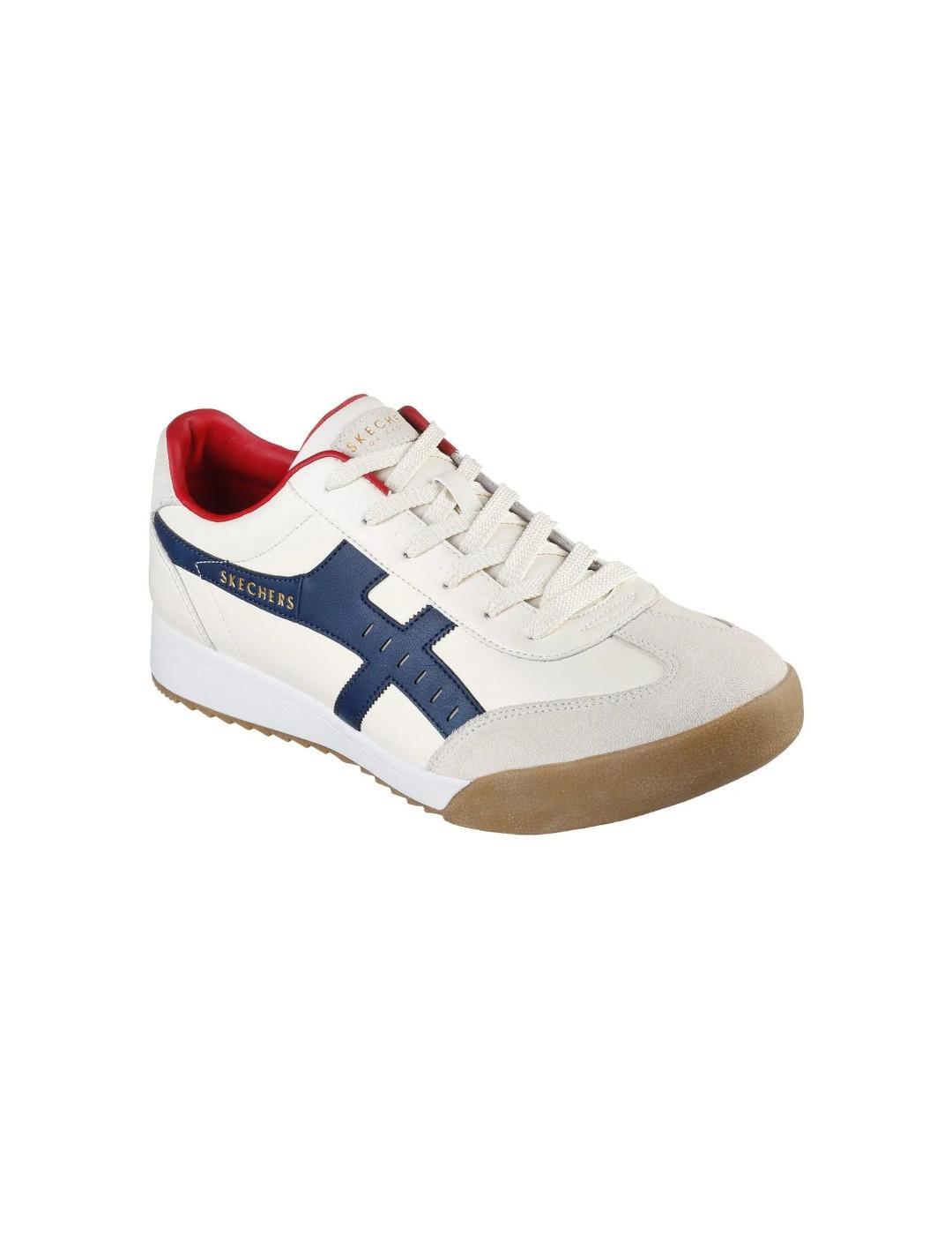 Zapatillas para Hombre Skechers Zinger-manzanilla Blanco 3/5