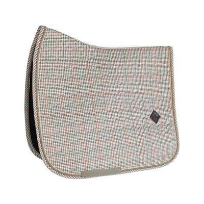 Schabracke Pied-de-Poule dressage beige