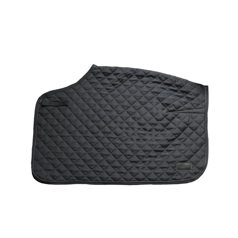 Couverture d’extérieur - 600D - M - Fourrure de lapin vegan - Noir