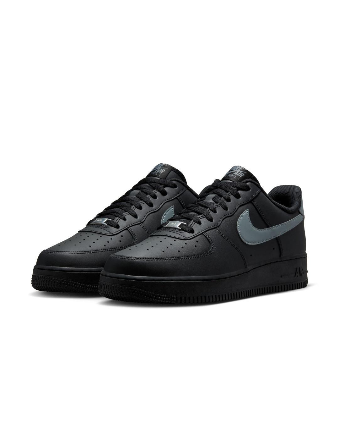 Zapatillas para Hombre Nike Air force 1 Negro 3/6