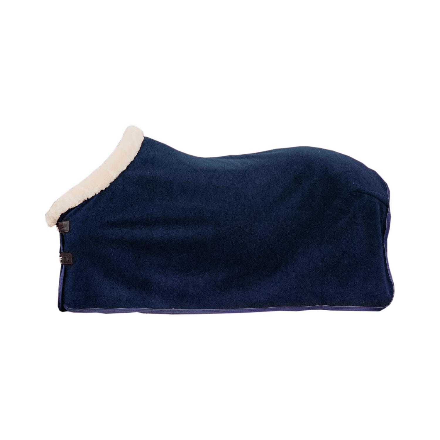 KENTUCKY HORSEWEAR Zweetdeken show fleece 'heavy' navy 90-4'9