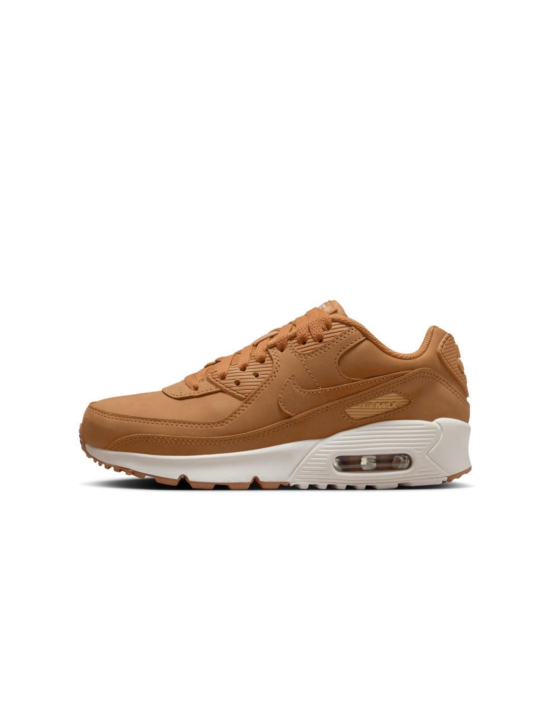 Sapatos masculinos Nike Air Max 90 Marrom 2/6