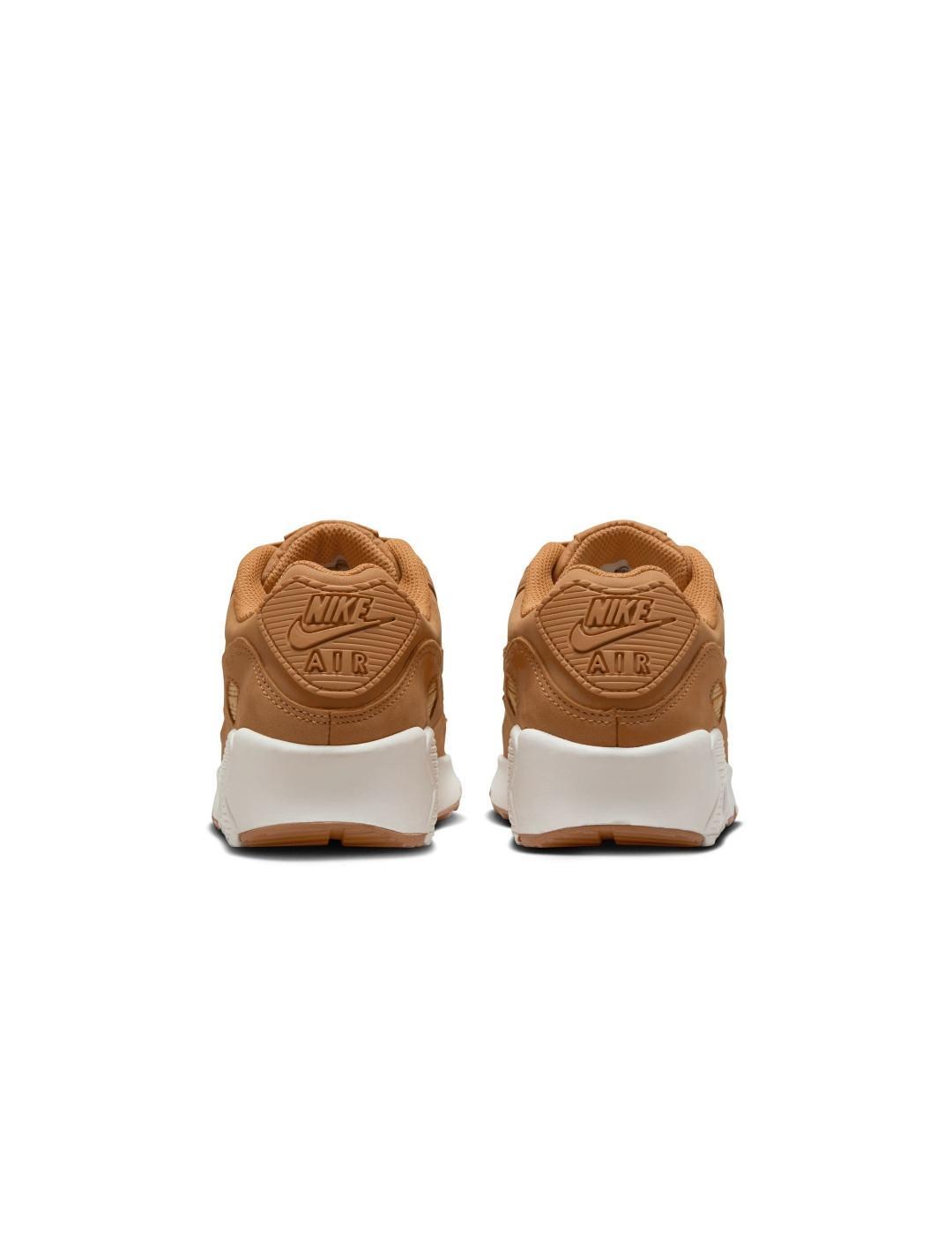 Sapatos masculinos Nike Air Max 90 Marrom 6/6