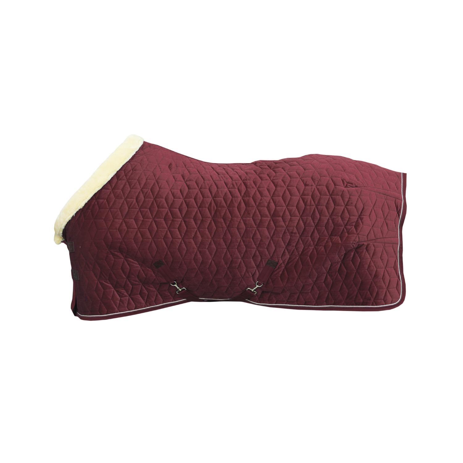 Kentucky Horsewear - Show Rug Velvet Bordeaux 160-7'0 160g - Couverture Cheval - Marron|rouge - 160 - Decathlon