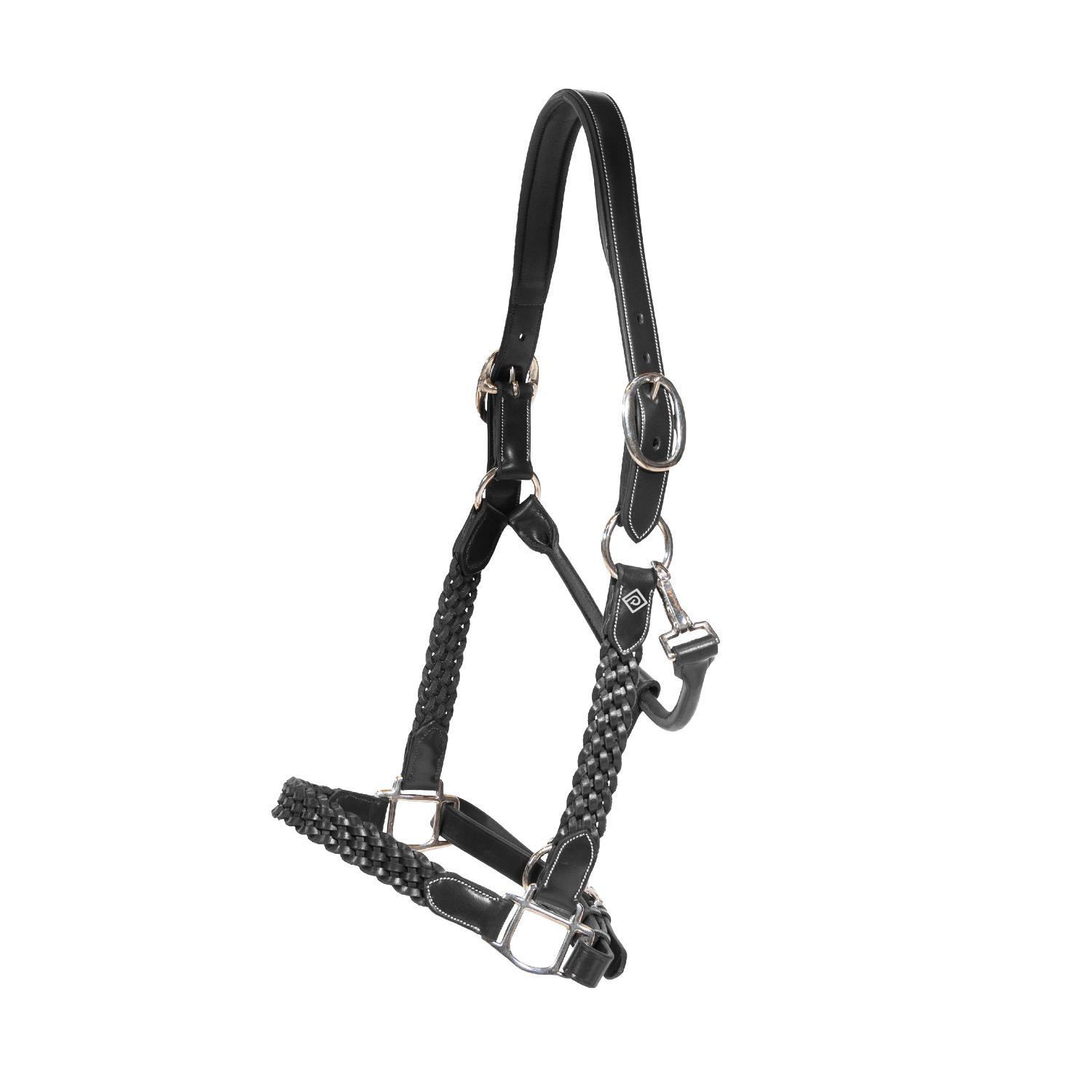 KENTUCKY HORSEWEAR Cavezza in cuoio intrecciato Dy'on