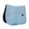 Tapis de selle COB - Bleu clair - Velours - Saut d'obstacles