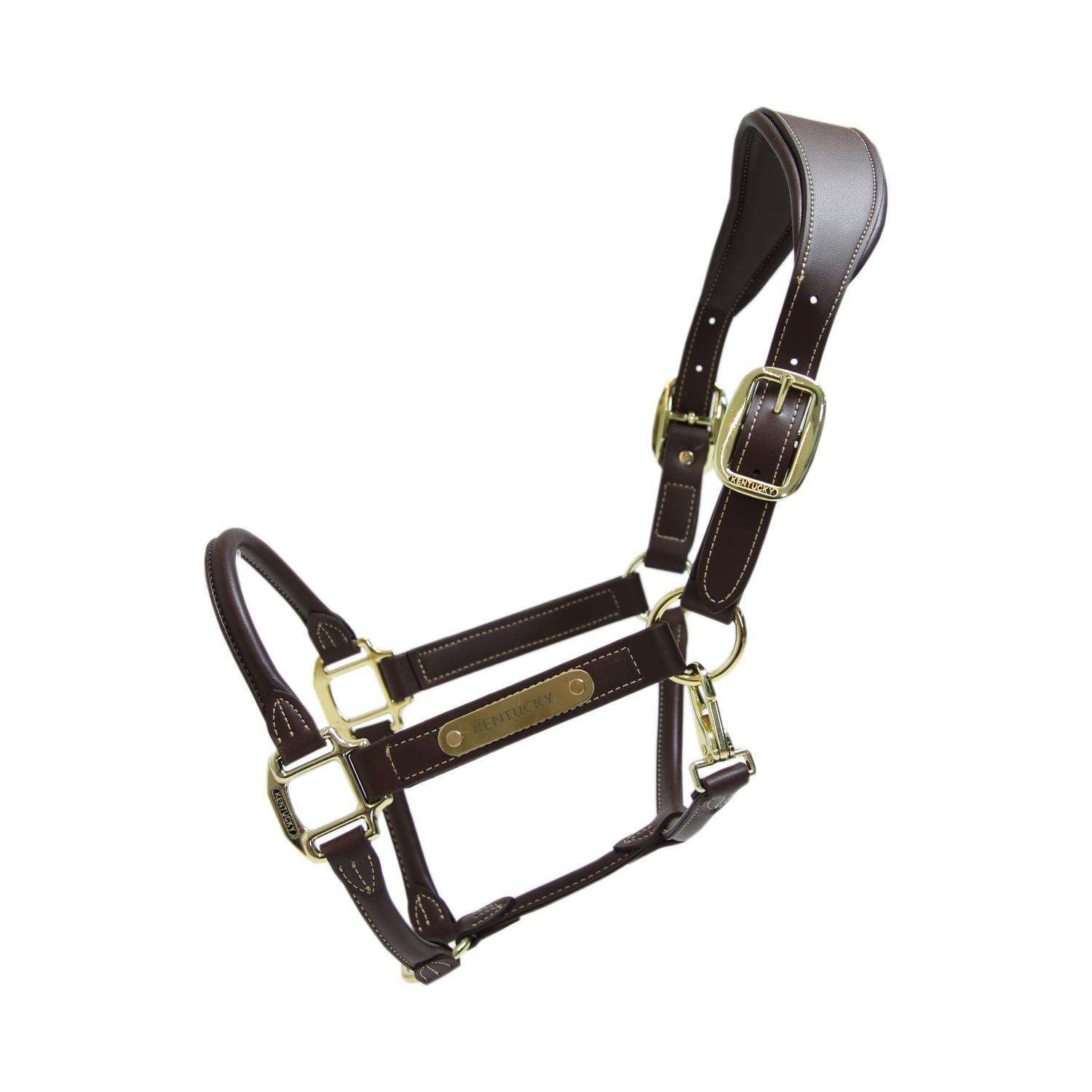KENTUCKY HORSEWEAR Halfter FULL - Braun - Leder