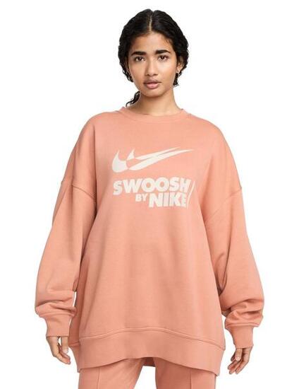 Magliette da donna Nike arancioni.