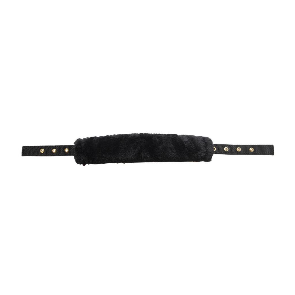 Sheepskin Shipping Halter Neck piece black