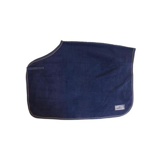 Couvre reins carré heavy fleece marine medium