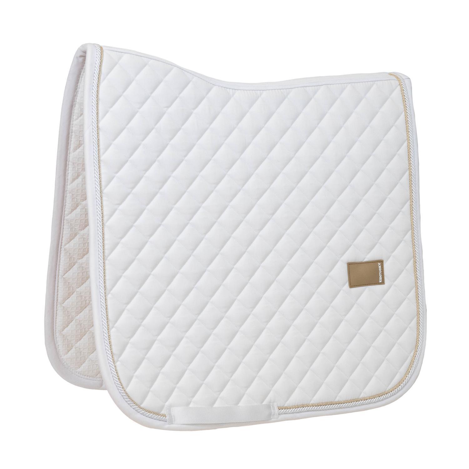 Kentucky Horsewear - Tapis Diamond Rope Dressage Blanc - Tapis De Selle - Blanc - Fs - Decathlon