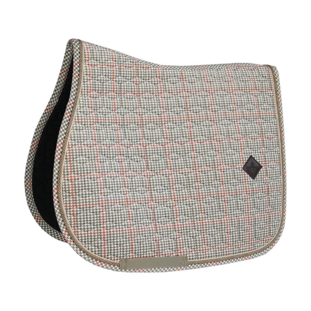 Saddle Pad Pied-de-Poulel jumping beige