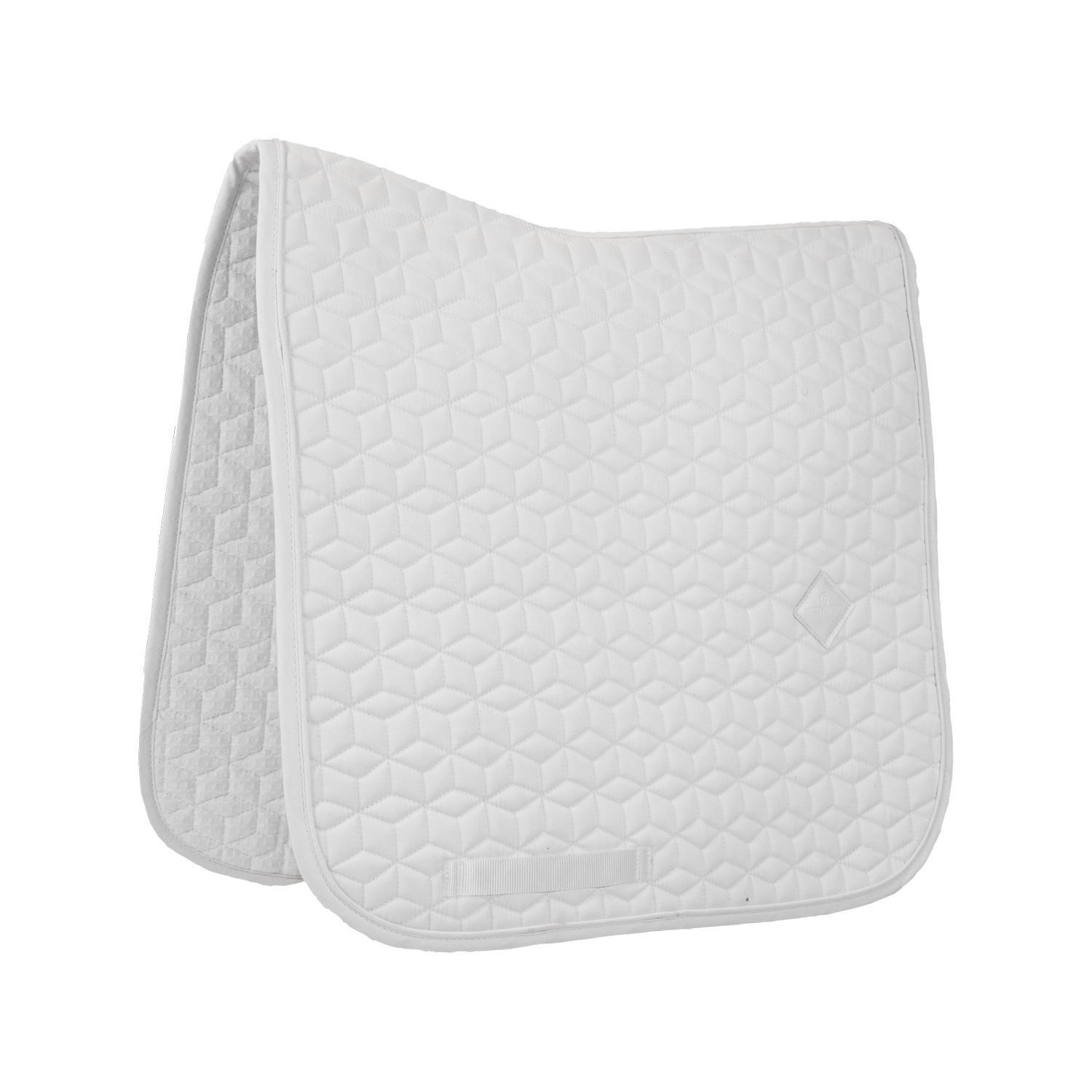 Kentucky Horsewear - Tapis De Selle Classic Dressage Blanc - Tapis De Selle - Blanc - Fs - Decathlon