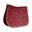 Tapis de selle PONY - Bordeaux - Velours - Saut d'obstacles