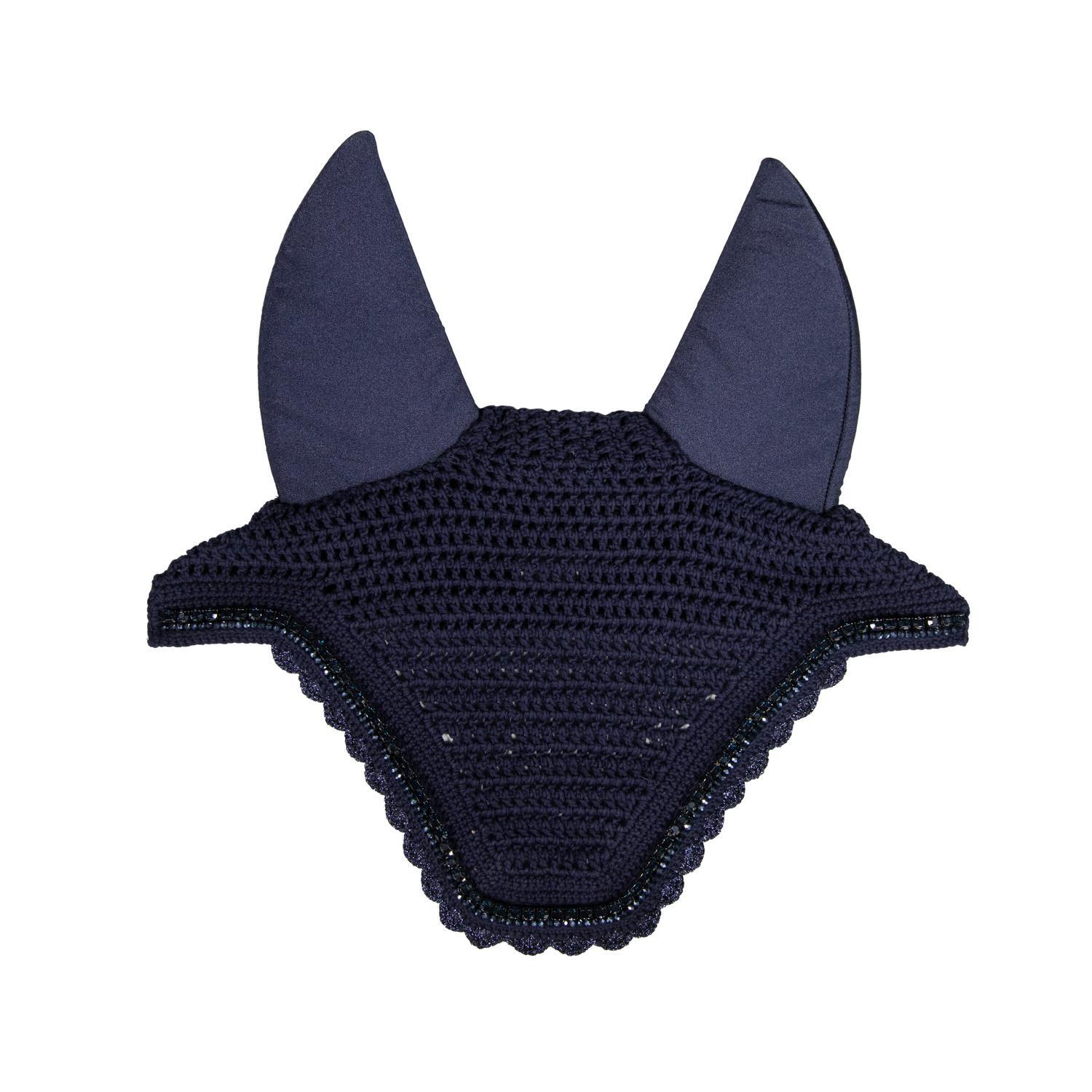 KENTUCKY HORSEWEAR Oornetje Wellington stone & pearl soundless donker navy