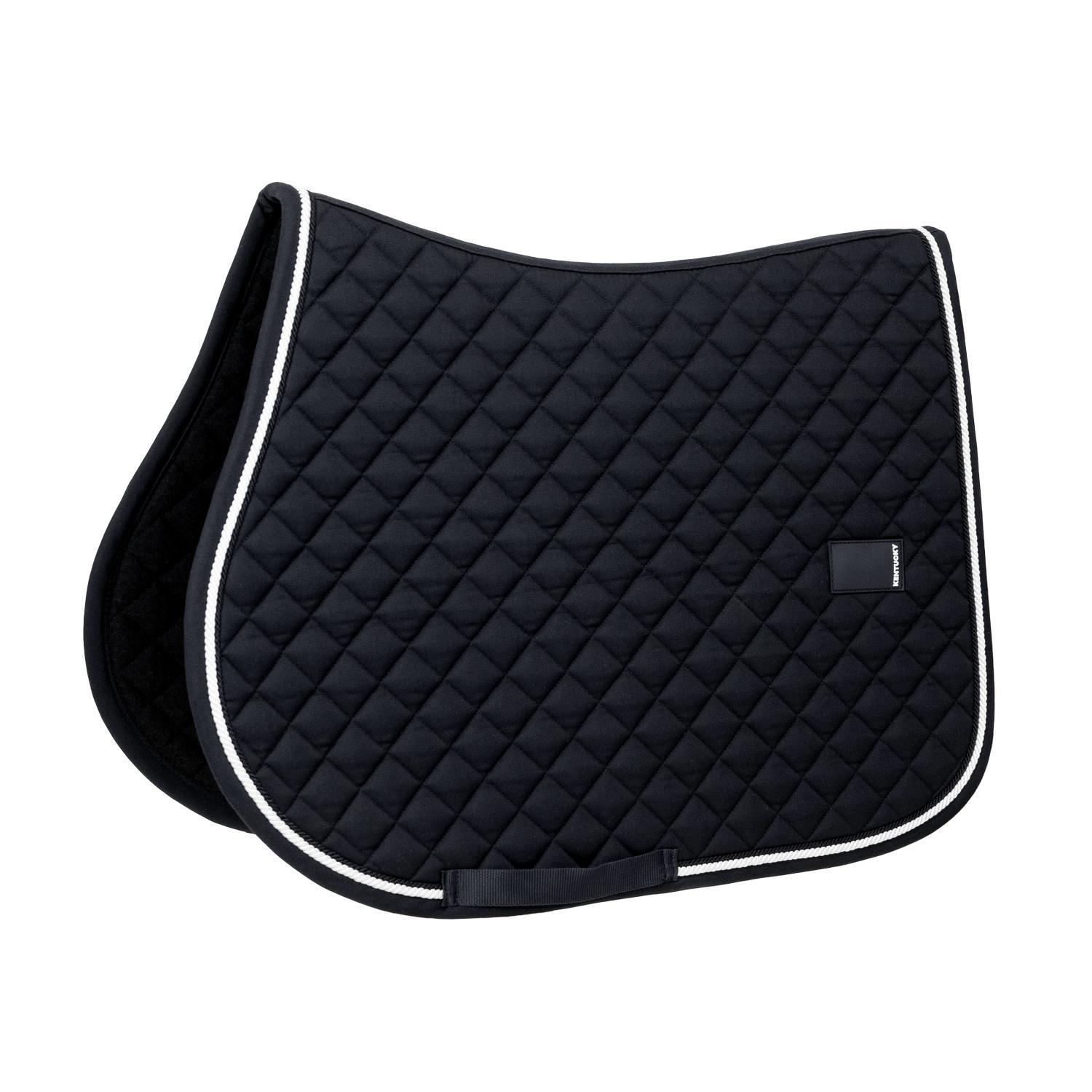 Kentucky Horsewear - Tapis Diamond Rope Jumping Noir - Tapis De Selle - Noir - Fs - Decathlon